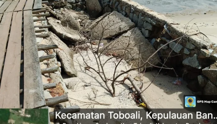 Dermaga Utama Pesisir Air Mempunai Terancam Roboh dan Terabaikan
