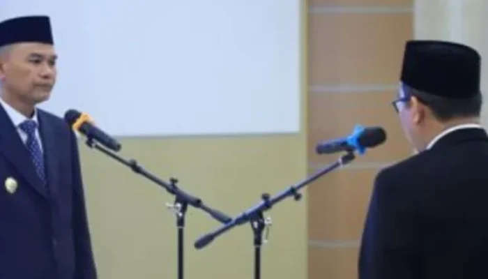 Thony Marza Dilantik Jadi Pj Sekda Bangka, Diminta Jaga Stabilitas