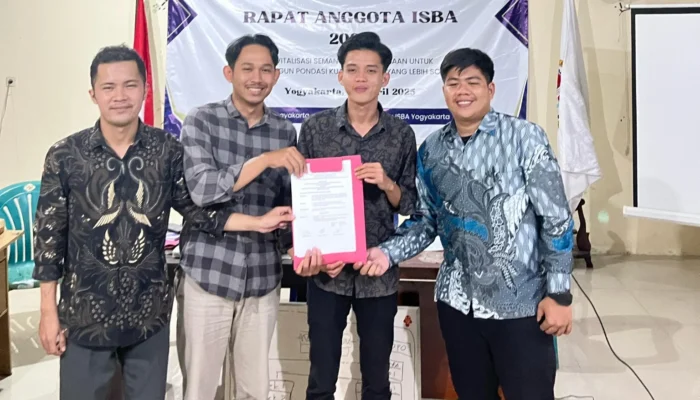 Ara Aryanda dan Abay Pimpin ISBA Yogyakarta 2025–2026, Soliditas Semakin Erat