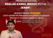 KKMP Desak Prabowo Copot Maruarar, Program 3 Juta Rumah Dinilai Mandek
