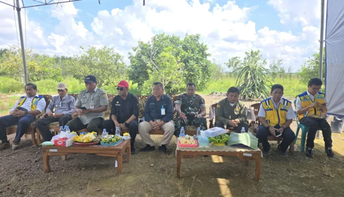 Dukung Ketahanan Pangan,DPPP Basel dan BRMP Tanam Padi IP 200 