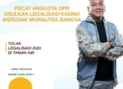 KKMP Kecam Galih Kartasasmita, Usulan Legalisasi Kasino Dinilai Rusak Moral
