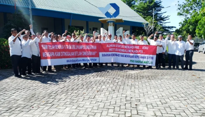 Pegawai Polman Babel Tuntut Perubahan Status dari PPPK ke PNS