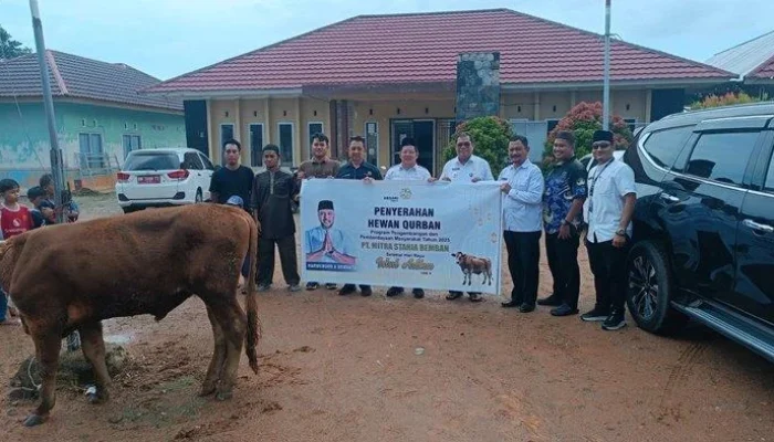 Berbagi Kebahagiaan, Harwendro Dewanto Salurkan 50 Sapi Kurban