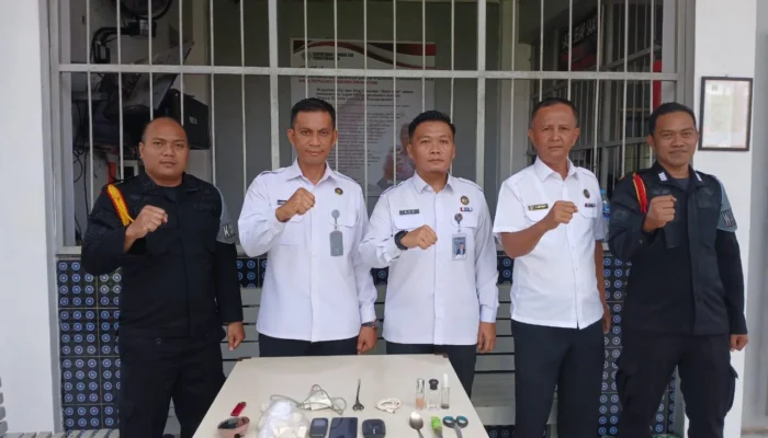 Lapas Narkotika Pangkalpinang Sita Barang Terlarang Saat Razia Blok Hunian