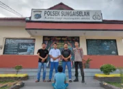 Barang Bukti Menumpuk,Pelarian Seorang DPO Polisi Berakhir di Tangan Reskrim Sungaiselan