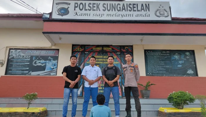 Barang Bukti Menumpuk,Pelarian Seorang DPO Polisi Berakhir di Tangan Reskrim Sungaiselan
