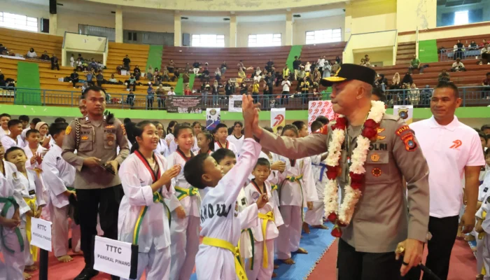 Meriahkan HUT Bhayangkara ke-79, 475 Atlet Taekwondo Ramaikan Kapolda Babel Cup 2025