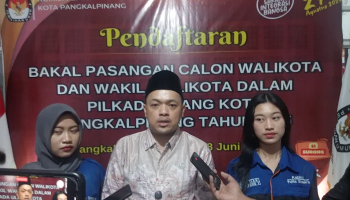 Sobarian: Empat Pasangan Calon Resmi Daftar Pilwako Pangkalpinang 2025, Verifikasi Dokumen Segera Dilakukan