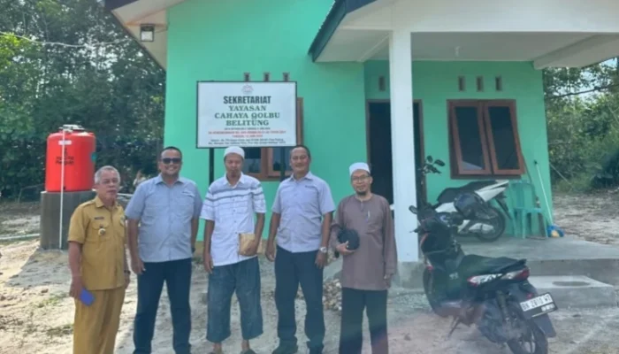 PT Timah Peduli Tempat Ibadah, Bangun Musala pondok Pesantren An-Nur 