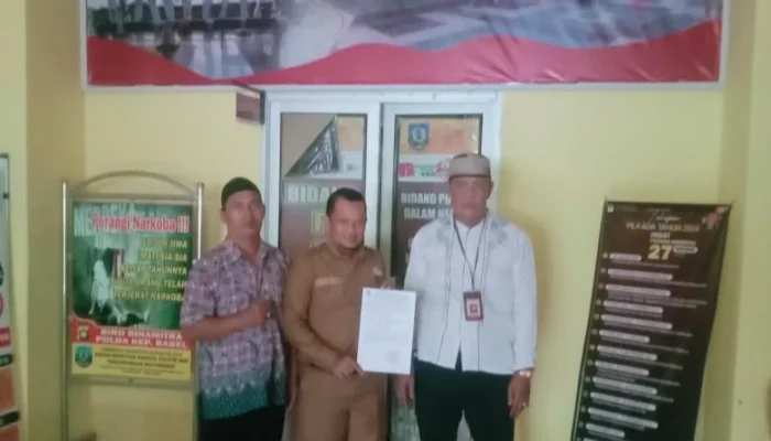 DPD Lembaga Analisis HAM Resmi Terdaftar di Kesbangpol Bangka Selatan