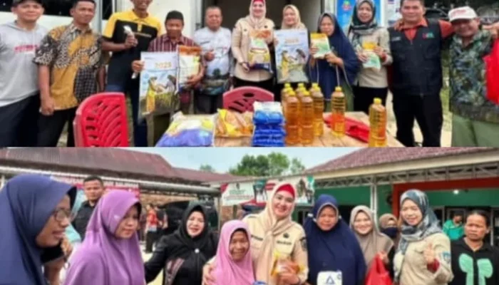 Wabup Debby Hadir Langsung di Operasi Pasar Murah Desa Nyelanding Sambut 1 Muharam 1447 H