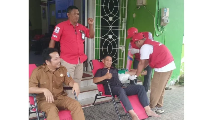 PMI Basel Road Show Donor Darah di Bakesbangpol