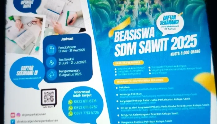 DPPP Basel Apresiasi Peserta Beasiswa SDM Sawit 2025