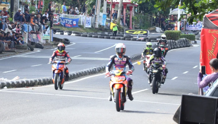 AKBP Deddy Dwitiya Putra Adu Nyali di Lintasan! Panasnya Kapolres Bangka Cup Race 2025