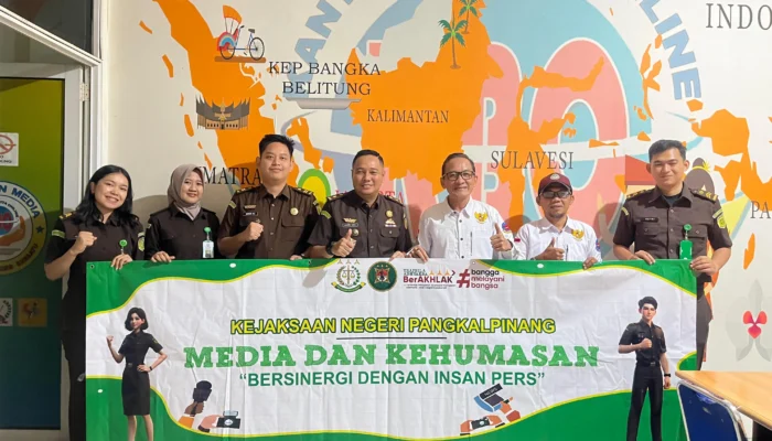 Kasintel Kejari Pangkalpinang Kunjungi KBO Babel, Dorong Sinergi Media dan Hukum