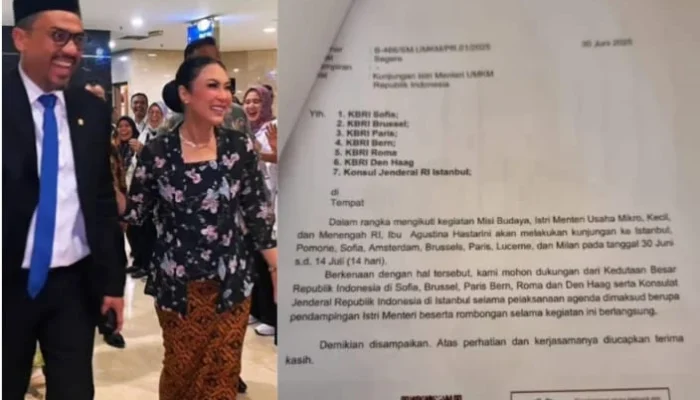 SPPD Istri Menteri UMKM untuk Pelesiran Eropa, KAMAKSI Minta Presiden Prabowo Copot Maman Abdurrahman