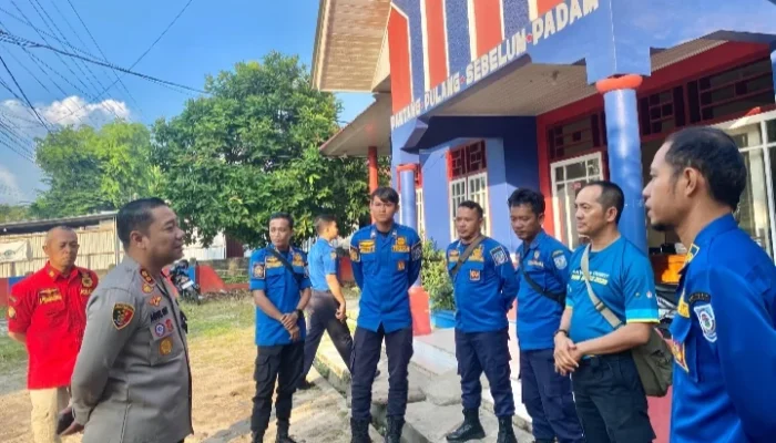 Kapolres Basel Jalin Silaturahmi Kamtibmas Bersama Anggota Damkar, Perkuat Sinergitas Lintas Instansi