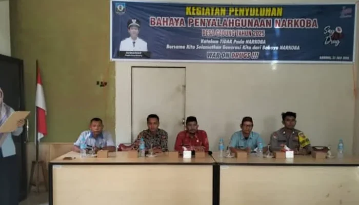 Pemdes Gadung Gandeng Dinsos PPPA dan BNN Basel Cegah Narkoba di Kalangan Pelajar