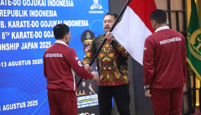 Jaksa Agung Lepas Kontingen Karate-Do Gojukai ke Jepang: Bertandinglah dengan Jiwa Ksatria
