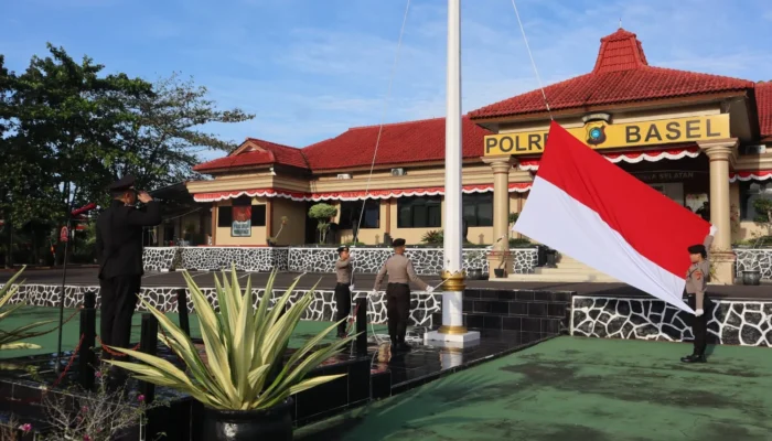 Polres Basel Gelar Upacara HUT RI ke-80, Berlangsung Khidmat dan Lancar