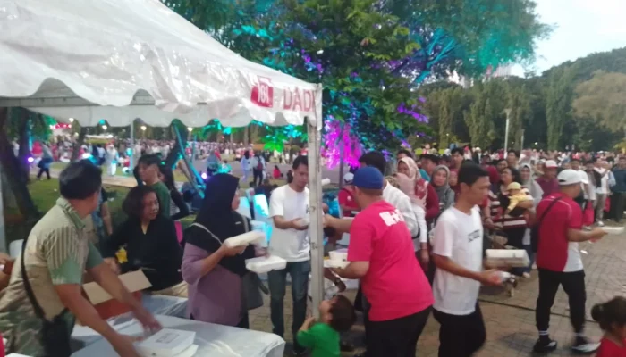 Libatkan 500 UMKM, Panitia Bagikan 300 Ribu Porsi Makanan Gratis di Monas pada HUT RI ke-80