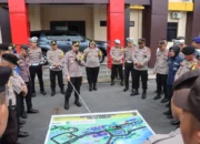 Polres Bangka Gelar Latihan TFG Jelang Debat Cabup-Cawabup 2025