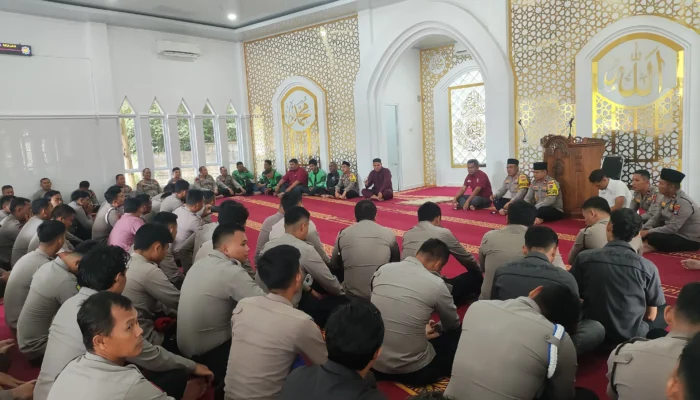 Polres Bangka Ajak Ojol dan Warga Perkuat Kamtibmas Lewat Doa Bersama