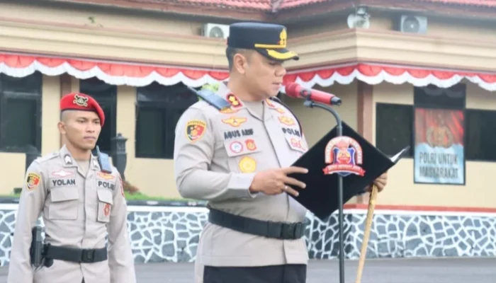 Polres Basel Rombak Enam Jabatan Strategis, Ini Pesan Kapolres