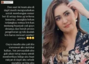 Artis Cantik Nafa Urbach, Janda Beranak Satu Soal Tunjangan DPR Rp50 Juta Akhirnya Minta Maaf