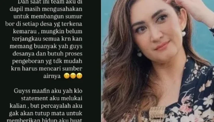 Artis Cantik Nafa Urbach, Janda Beranak Satu Soal Tunjangan DPR Rp50 Juta Akhirnya Minta Maaf