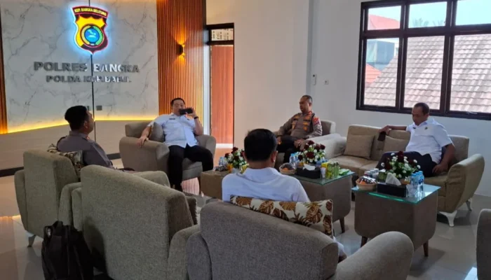 Polres Bangka Terima Kunjungan Tim Audit Kinerja Itwasum Polri