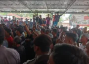 Warga Pergam Geruduk Kantor Desa, Tuntut Usut Dugaan Mafia Tanah di Sungai Kemis