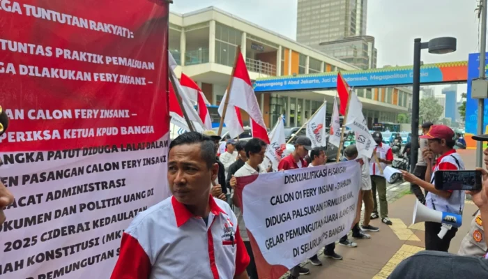 KAMAKSI Gedor BAWASLU RI, Bongkar Skandal Pemalsuan Dokumen Pilkada Bangka 2025