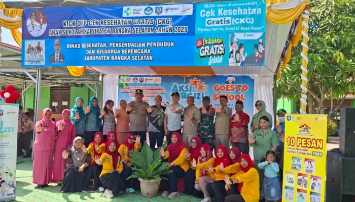 Dinkes Basel Gelar Aksi Bergizi dan Cek Kesehatan Gratis Anak Sekolah 2025