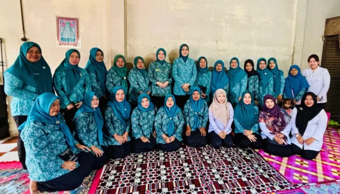 TP PKK Babel Gelar Monitoring PMT di Desa Serdang