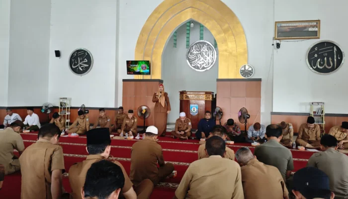 Wabup Debby Ajak ASN Teladani Akhlak Nabi Muhammad SAW
