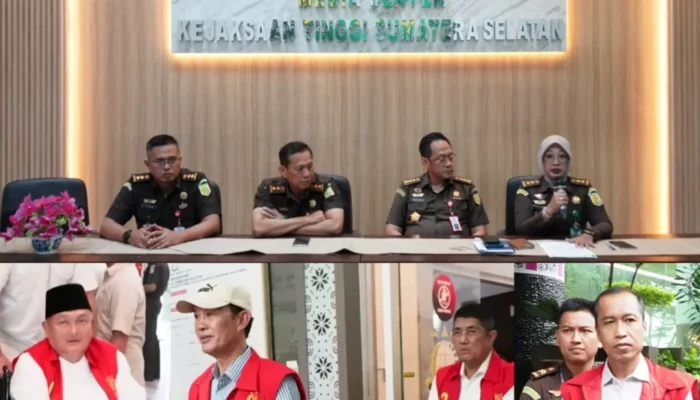 Kejati Sumsel Eksekusi Empat Tersangka Kasus Korupsi Pasar Cinde, Negara Rugi Rp 137 Miliar