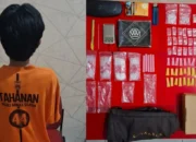 Satresnarkoba Polres Bangka Selatan Tangkap Pemuda Dusun Limus, Amankan 18,76 Gram Sabu