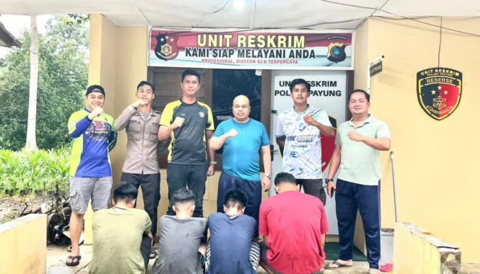 Ngaku Mau Pindahkan Tiang Internet, Empat Pria Ini Malah Masuk Sel