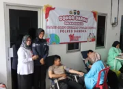 HUT Humas Polri ke-74, Polres Bangka Gelar Donor Darah di PMI Bangka