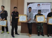 Ketua PWI Bangka Ardam Terima Penghargaan dari KPU, Dorong Kolaborasi Informasi Pasca Pilkada Ulang