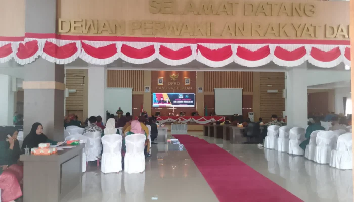 Paripurna HUT Kota Toboali ke-317, Sangat Sederhana Namun Penuh Makna di Gedung DPRD Bangka Selatan