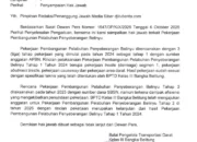 Hak Jawab BPTD Kelas III Bangka Belitung Terkait Pemberitaan Proyek Pembangunan Pelabuhan Penyeberangan Belinyu