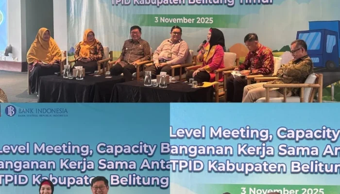 Wabup Bangka Selatan Hadiri High Level Meeting TPID di Belitung: Perkuat Sinergi Kendalikan Inflasi