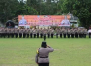 Polres Bangka Gelar Apel Kesiapsiagaan Tanggapi Darurat Bencana