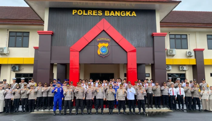 Kapolda Babel Tekankan Pelayanan Tulus dan Ikhlas kepada Masyarakat Saat Kunker ke Polres Bangka