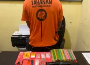 Polsek Lepar Pongok Amankan Terduga Pengedar Sabu di Pondok Kebun Sawit