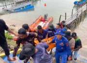 Petir Hantam KM Kirana, Nelayan Sungailiat Meninggal, Anak Selamat