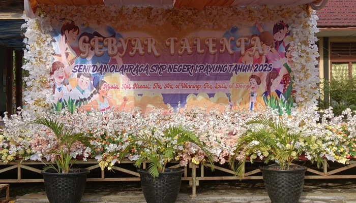 Gebyar Talenta SMPN 1 Payung 2025 Resmi Dibuka, Tampilkan Kreativitas Seni dan Sportivitas Pelajar
